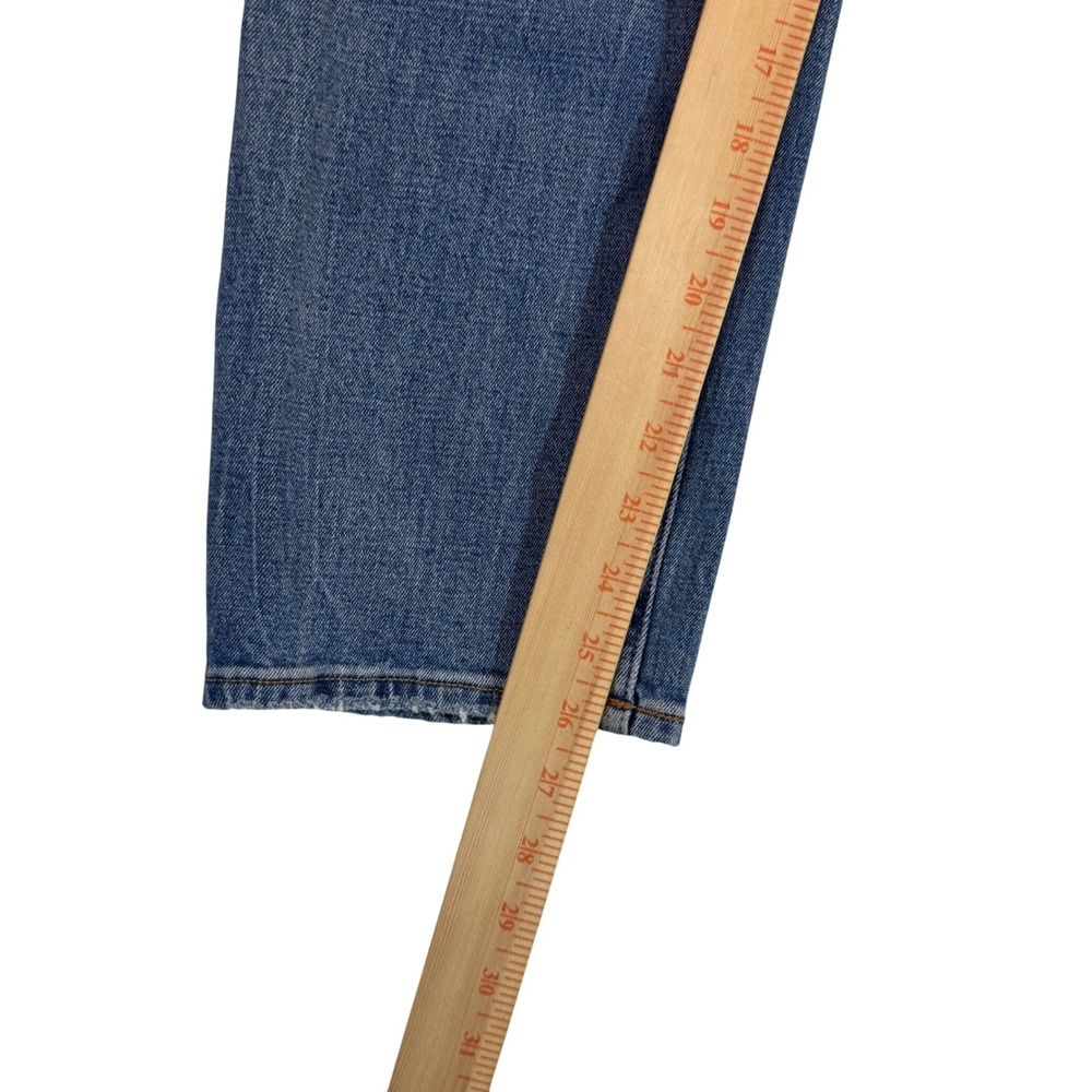 Abercrombie Curve Love Ultra High Rise Ankle Straight Jeans 29/8 - Picture 3 of 6